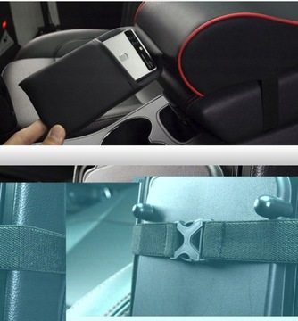 Подлокотник на центральной консоли автомобиля Черный