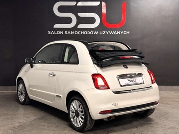 Fiat 500 II CC Seria 4 1.2 69KM 2016 Fiat 500 1.2 69KM Cabrio POP Stan Idealny SSU 1.2 Benzyna 69KM, zdjęcie 17