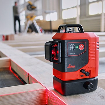 КРЕСТ-КРЕСТ ЛАЗЕР LEICA LINO L6R 3X360 КРАСНЫЙ ЛАЗЕР 3D