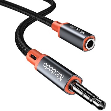 MCDODO KABEL PRZEDŁUŻACZ AUDIO AUX MINI JACK 3,5MM
