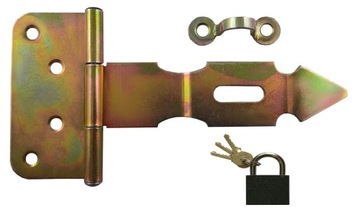 WRZECIĄDZ ZAMKNIĘCIE DRZWI 80X40x125 ZŁOTY KŁÓDKA