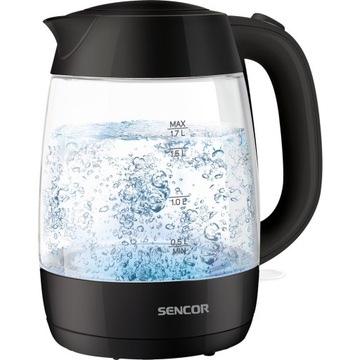 Czajnik Bezprzewodowy Sencor SWK7301B 1,7l Szklany