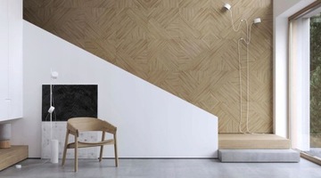 WOOD IMAGE ПЛИТКА С ЭФФЕКТОМ ДЕРЕВА 60x60 ВАННАЯ КОМНАТА 1 СТЕНА