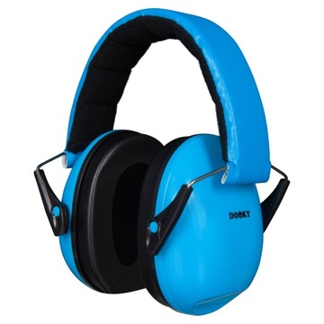 Słuchawki ochronne wygłuszające DOOKY Junior blue 3+ (5-16l)