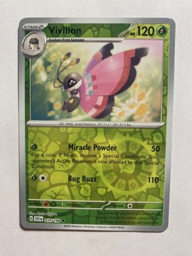 Scarlet & Violet reverse 010/198 Vivillon