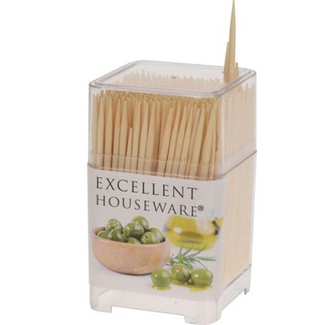 Wykałaczki Excellent Houseware 6,5 cm 450 szt. bambus