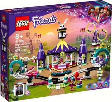 LEGO 41685 Friends Wesołe miasteczko kolejką górsk