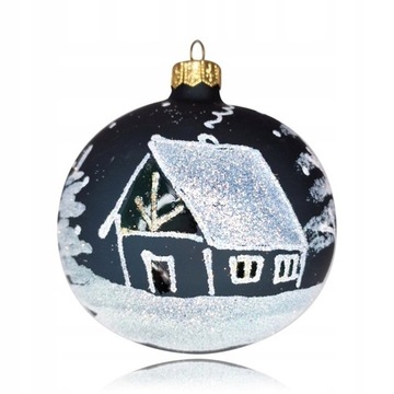 OUTLET Bombki 10cm/1szt dekor szklane choinkowe