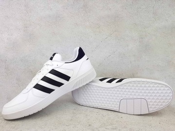 ADIDAS COURTBEAT ID9658 BUTY MĘSKIE TRAMPKI TENISÓWKI BIAŁE