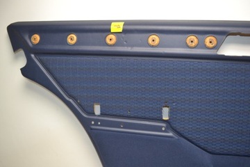 Mercedes W124 Седан Левая панель задней двери Синий