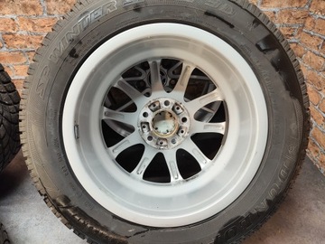 BMW F25 X3 F26 X4 KOLA RÁFKY HLINÍK PNEUMATIKY ZIMNÍ 17 PALCŮ VZOR 304 7.5J