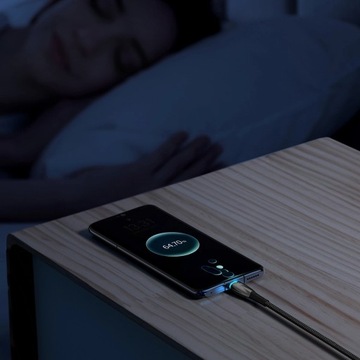 Кабель для быстрой зарядки Baseus Glimmer Series USB-A - USB-C 100 Вт 480 МБ