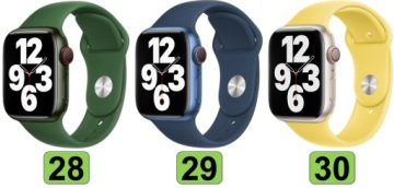 РЕМЕШОК ДЛЯ APPLE WATCH 4 5 6 7 8 9 10 11 SE 44MM 45MM 46MM 49MM | 30 ЦВЕТОВ