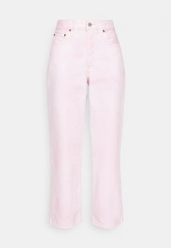 Spodnie jeansy damskie LEVI'S różowe 28x27