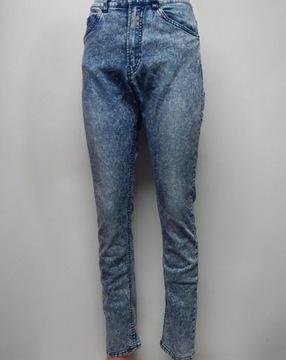 H&M spodnie damskie jeans marmurek XL/42