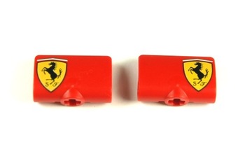 Panel 2x3x1 CZERWONY LOGO FERRARI LEGO 78701 78702