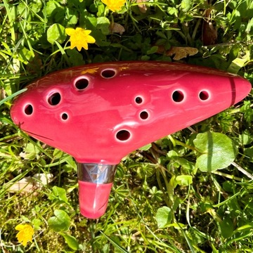 OCARINA ZELDA красная, ручки, халява, ОРИГИНАЛ