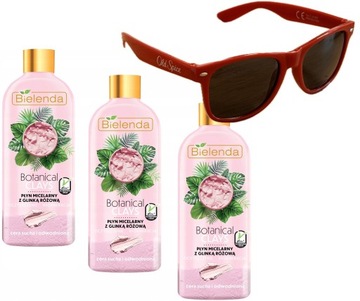 BIELENDA BOTANICAL WEGAŃSKI PŁYN MICELARNY GLINKĄ RÓŻOWĄ 500ML CERA SUCHA