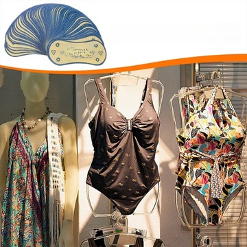 100 ШТ. ЗАЩИТНЫЕ НАКЛАДКИ ПРОЗРАЧНЫЙ КУПАЛЬНИК