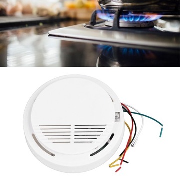 Detektor gazu ziemnego reagujący na plastik, niezawodny alarm wycieku gazu