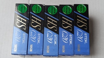 TDK VHS-C C20 TC20SSHSN Made In Japan
