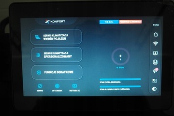 Stacja klimatyzacji Texa Konfort 760R Touch R134A