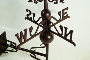 ВЕТРОВОЙ ФАНС С ВЕДЬМОЙ РЕТРО ВЕДЬМА НА ДЫМОХОДЕ КРЫШИ