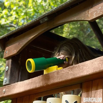 Телескоп LUX Зрительная труба Игрушка Детская игровая площадка Аксессуары JF синий