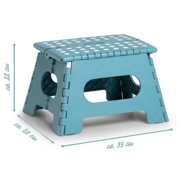 Противоскользящий табурет, ПРОЧНАЯ СКЛАДНАЯ ПЛАТФОРМА