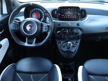 Fiat 500 II Seria 4 1.2 69KM 2019 Fiat 500 1.2, Salon Polska, Skóra, Klima, Tempomat, zdjęcie 6