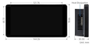 5,5-дюймовый сенсорный AMOLED-дисплей 1920x1080 HDMI