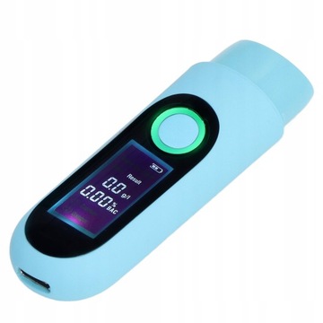 BEZUSTNIKOWY PRECYZYJNY CYFROWY ALKOMAT USB BLUE