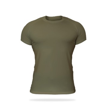 Koszulki wojskowe khaki termoaktywne rashguard