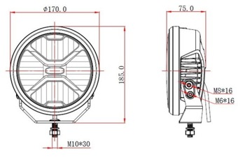 SKYLED CRUX 7X ПОЛНОСТЬЮ СВЕТОДИОДНЫЙ ФОНАРЬ
