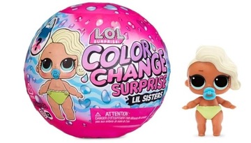 L.O.L. SURPRISE COLOR CHANGE LIL SISTERS LALKA