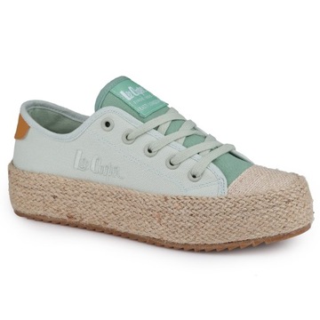 Buty, trampki damskie Lee Cooper Green