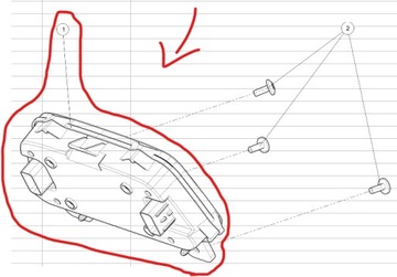 СПИДОМЕТР СПИДОМЕТР ТИПА B Segway Snarler AT6 570/600