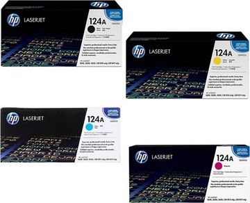 Toner Oryginalny HP 124A (Q6001A) (Błękitny)
