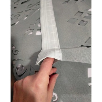 Простое декоративное ажурное панно для окон Вертикальная декоративная штора 60 х 130