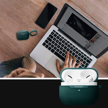 ЧЕХОЛ ДЛЯ AIRPODS PRO 1/2 SPIGEN CASE URBAN FIT GREEN - зеленый