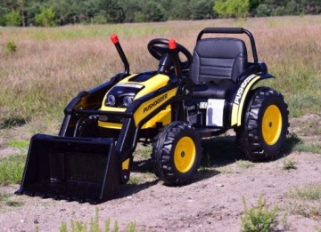 ТРАКТОР С КОВШОМ-ПОГРУЗЧИК ДИСТАНЦИОННЫЙ РАДИО FM HL389