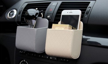 Автомобильный мобильный телефон и полка для мелочей