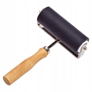 Profesjonalna gumowa tapeta rolkowa drewno 7cm