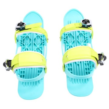 Мини-лыжные коньки, нейлоновые портативные регулируемые короткие коньки BI
