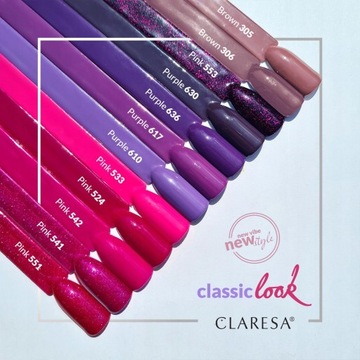 НАБОР 5x файлов для гибридного лака CLARESA 100/180