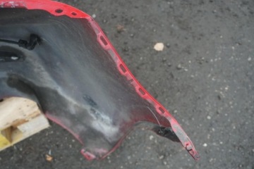 MAZDA 3 BL II LIFT 2011 galinis bamperis BCD2-50221 raudonas 27A 354678983 – nuotrauka 11
