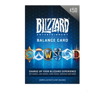 Blizzard karta 50 EUR Battle.net