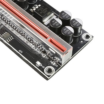 Райзер USB3.0 PCI-E 6PIN 010S+ Плюс 8 конденсаторов