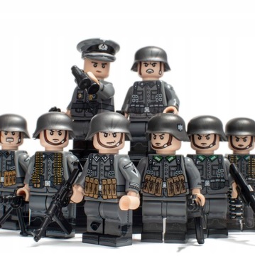 8X ŻOŁNIERZE BROŃ ARMIA NIEMIECKA WW2 2023