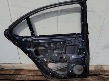 DVEŘE LEVÉ LEVÝ ZADNÍ LEXUS LS IV LS460 LS600H 8U0 BLACK SAPHIRE PEDÁL 06-
